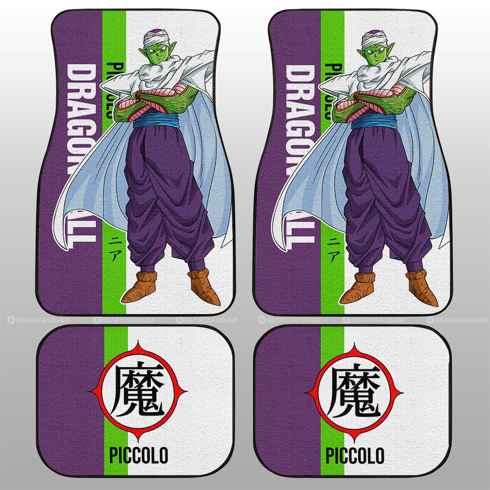 Dragon Ball Car Mats Piccolo Car Floor Mats Car For Fans Car Floor Mats