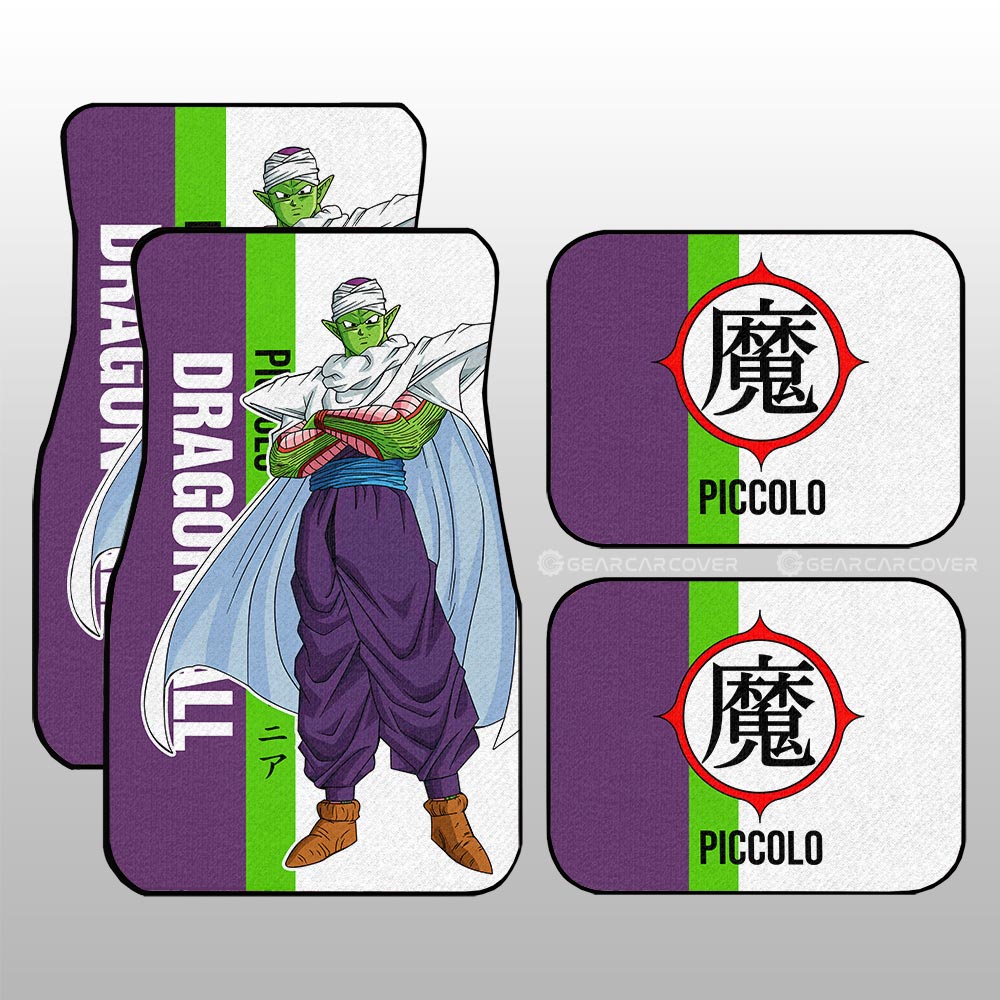 Dragon Ball Car Mats Piccolo Car Floor Mats Car For Fans Car Floor Mats