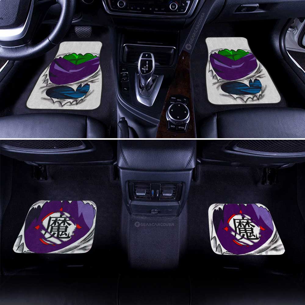 Dragon Ball Car Mats Piccolo Uniform Car Floor Mats Demon Slayer Car Floor Mats