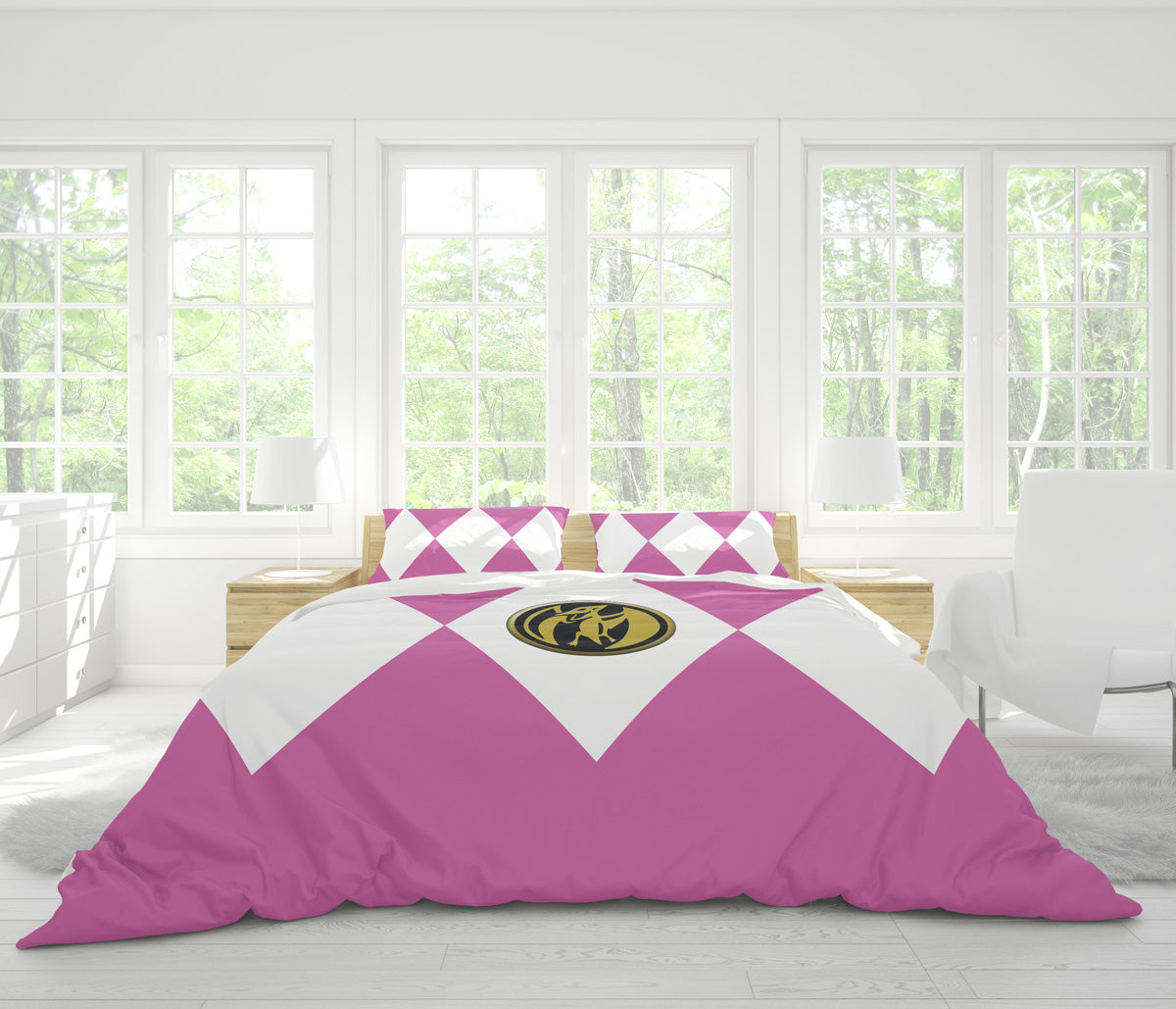 Pink Ranger Mighty Morphin Power Rangers Bedding Set – Gifury