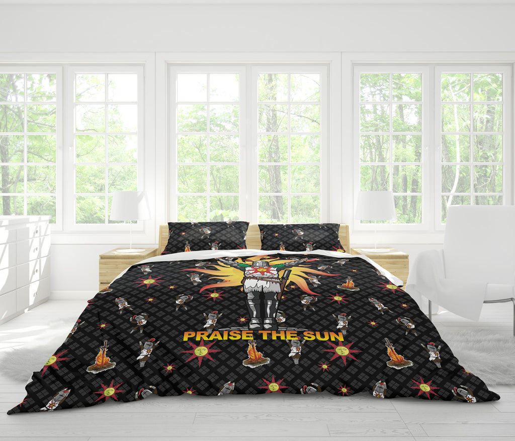Praise The Sun Dark Souls Bedding Set