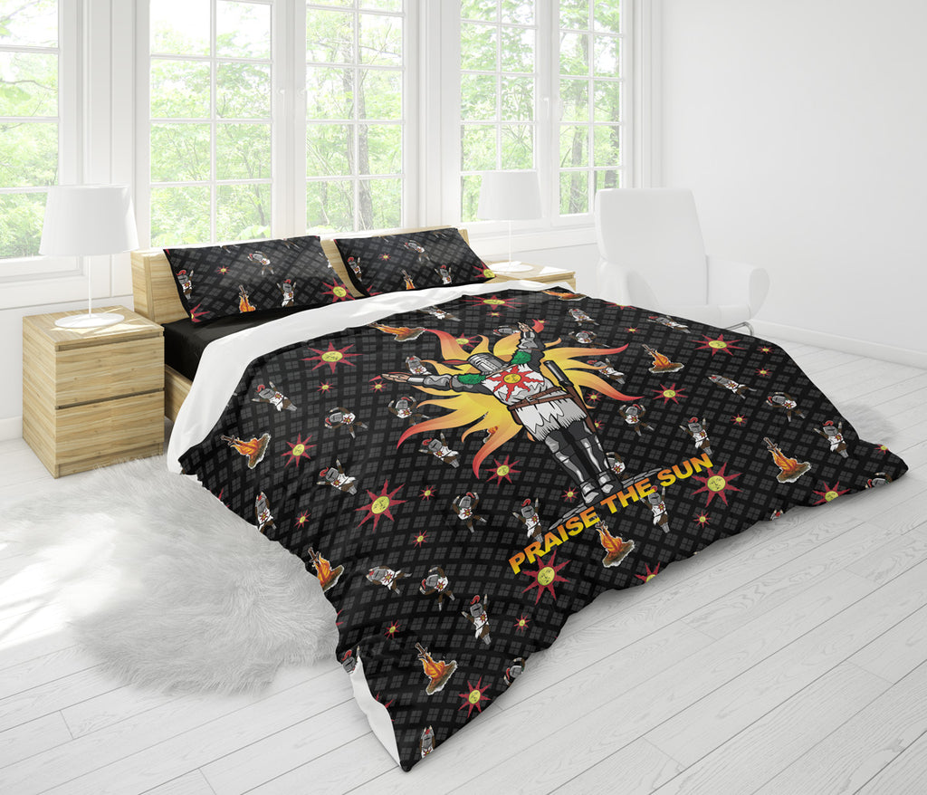 Praise The Sun Dark Souls Bedding Set