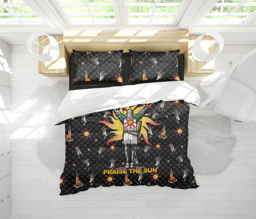 Praise The Sun Dark Souls Bedding Set