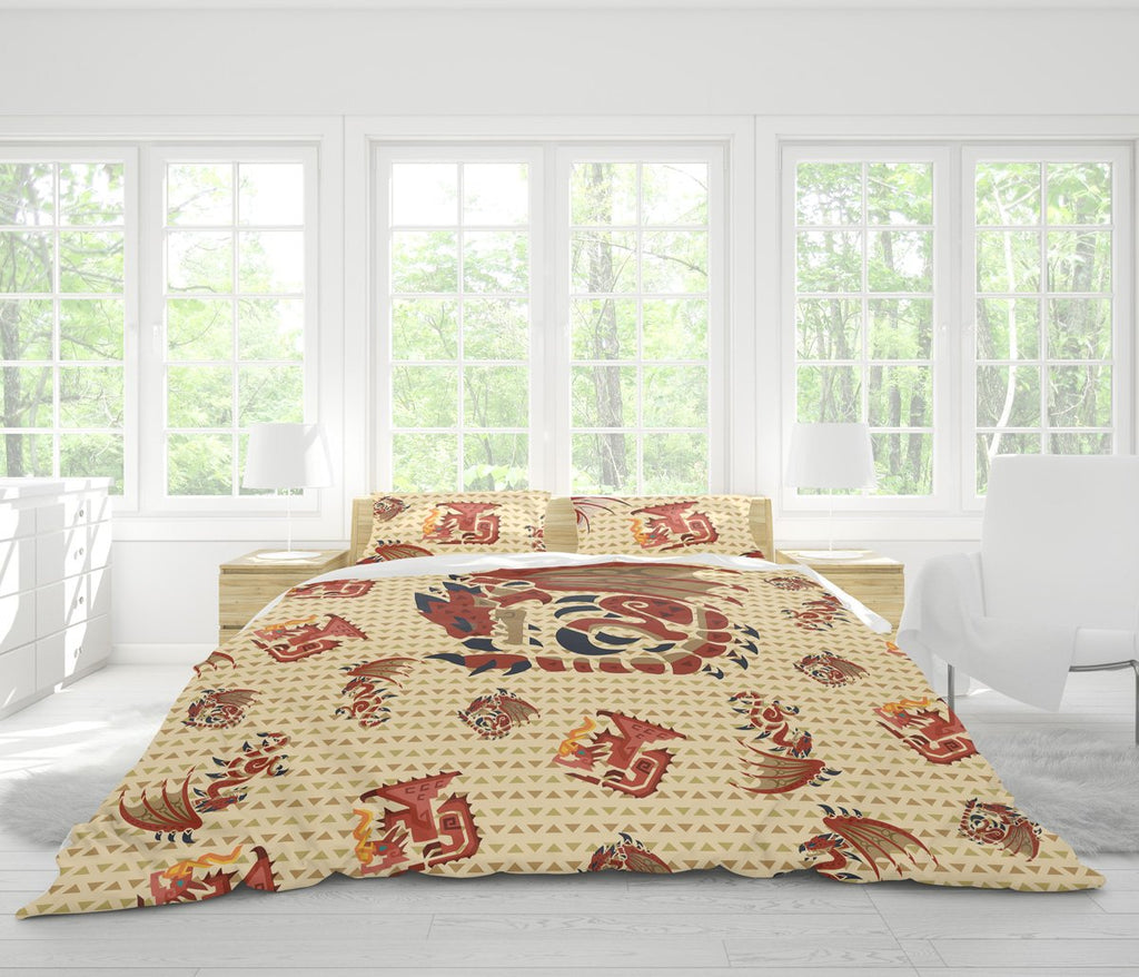Rathalos Monster Hunter Bedding Set
