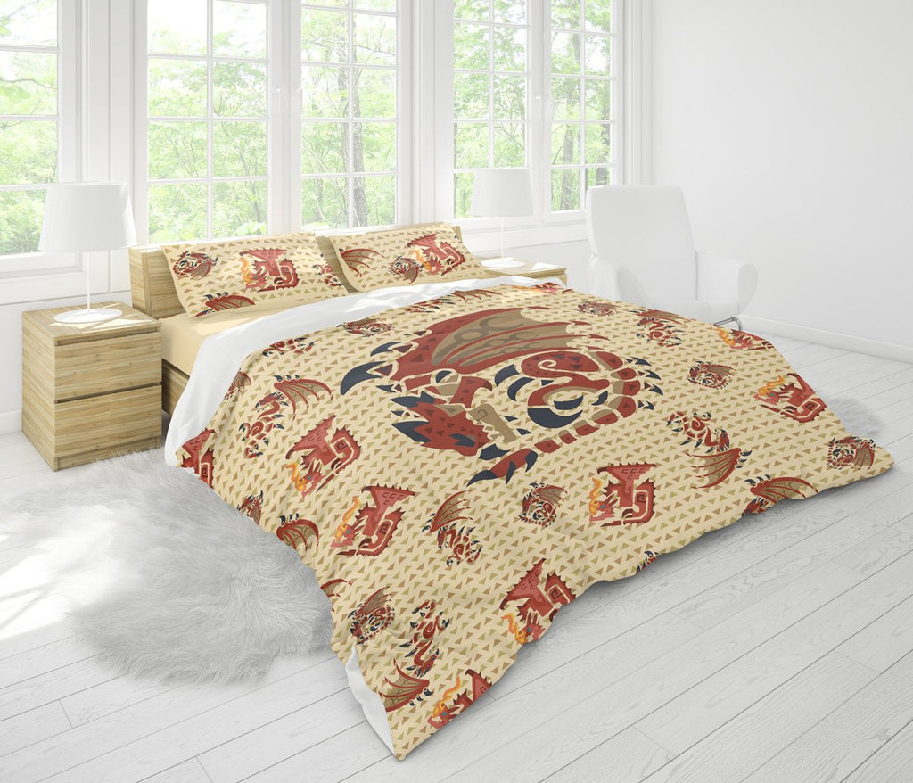 Rathalos Monster Hunter Bedding Set