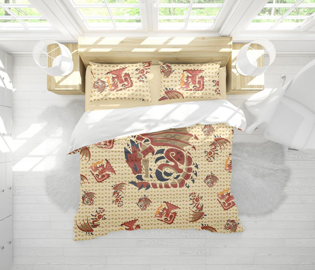 Rathalos Monster Hunter Bedding Set