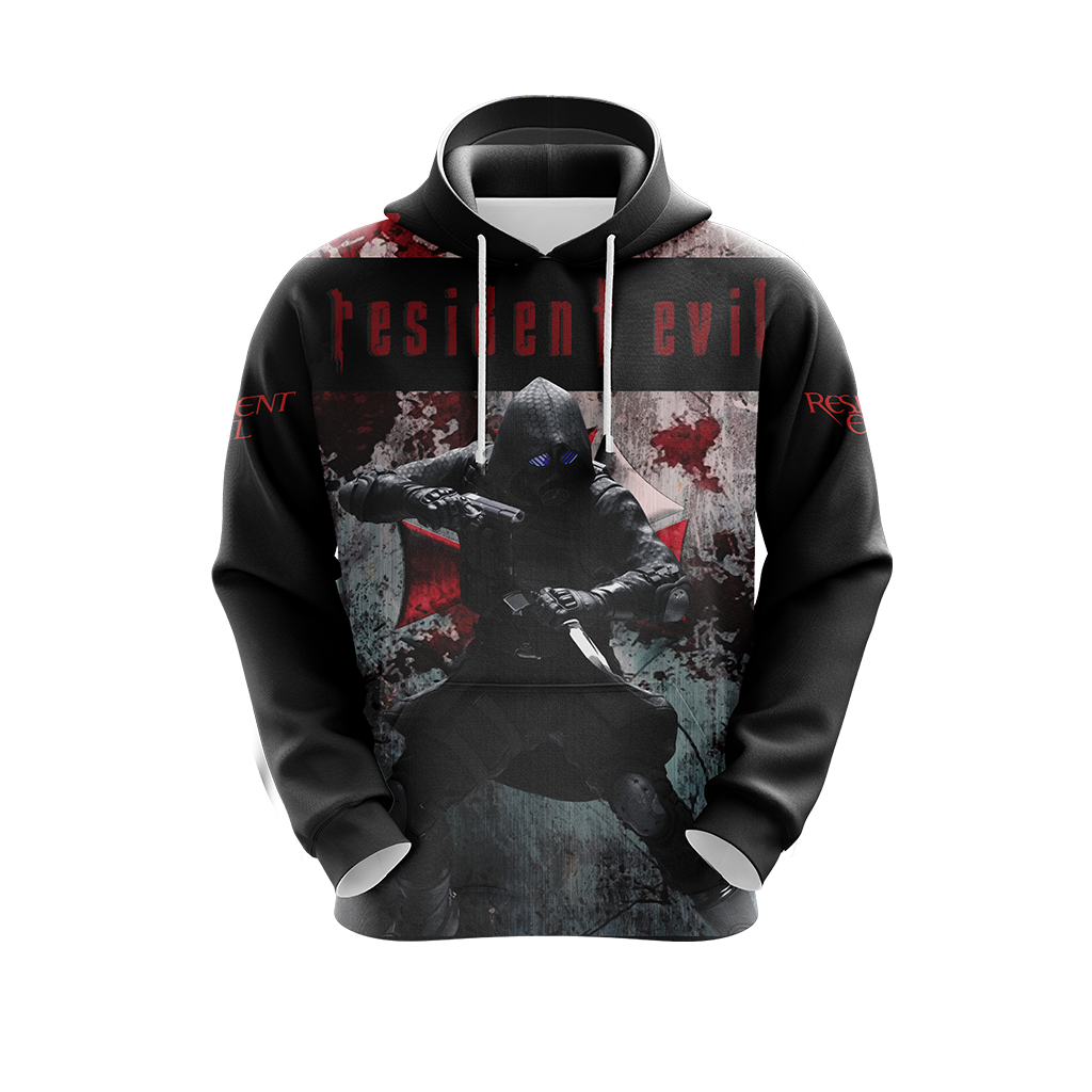 Resident Evil Hoodie Resident Evil Raccoon City Villain Hoodie Black U ...