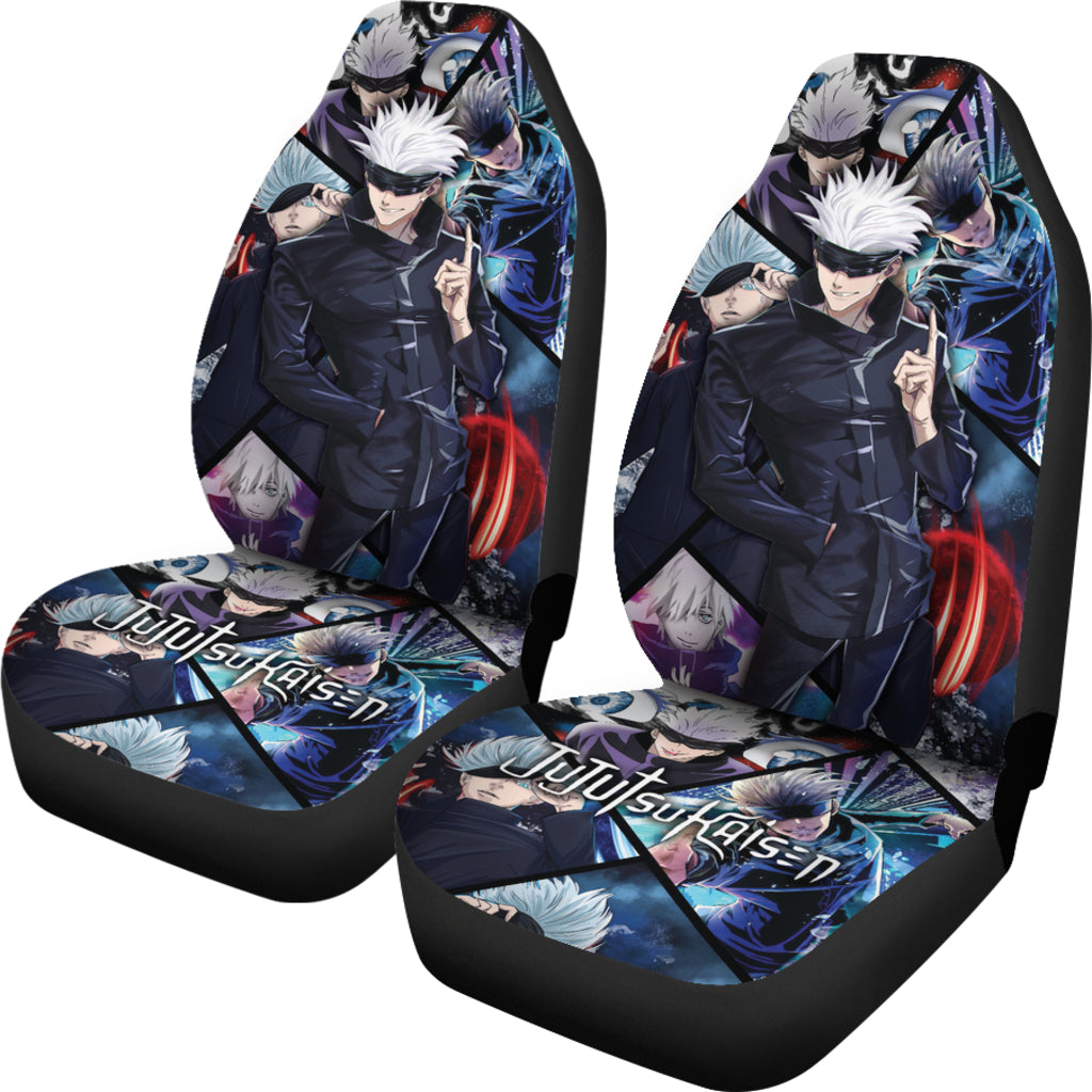 Jujutsu Kaisen Car Seat Covers Satoru Gojo Graphic Jujutsu Kaisen Seat ...