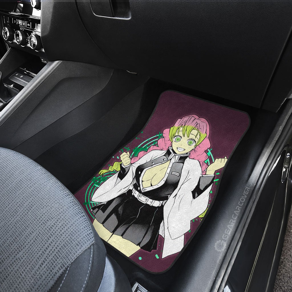 Demon Slayer Car Mats Sexy Girl Kanroji Mitsuri Car Floor Mats Demon Slayer Car Floor Mats