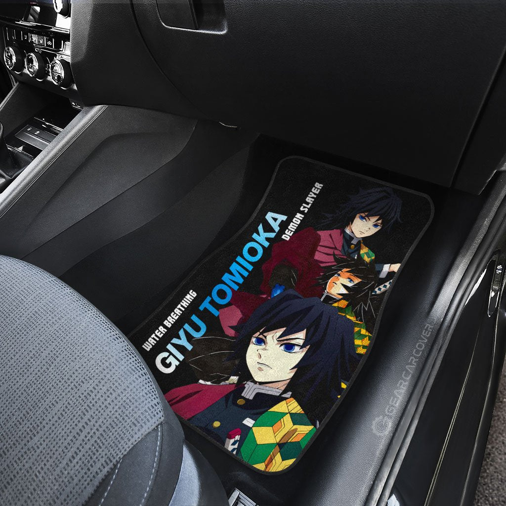 Demon Slayer Car Mats Shinobu And Giyuu Car Floor Mats Demon Slayer Car Floor Mats