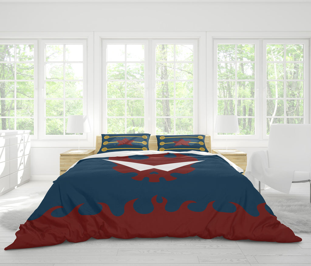Simon Coat Gurren Lagann Bedding Set