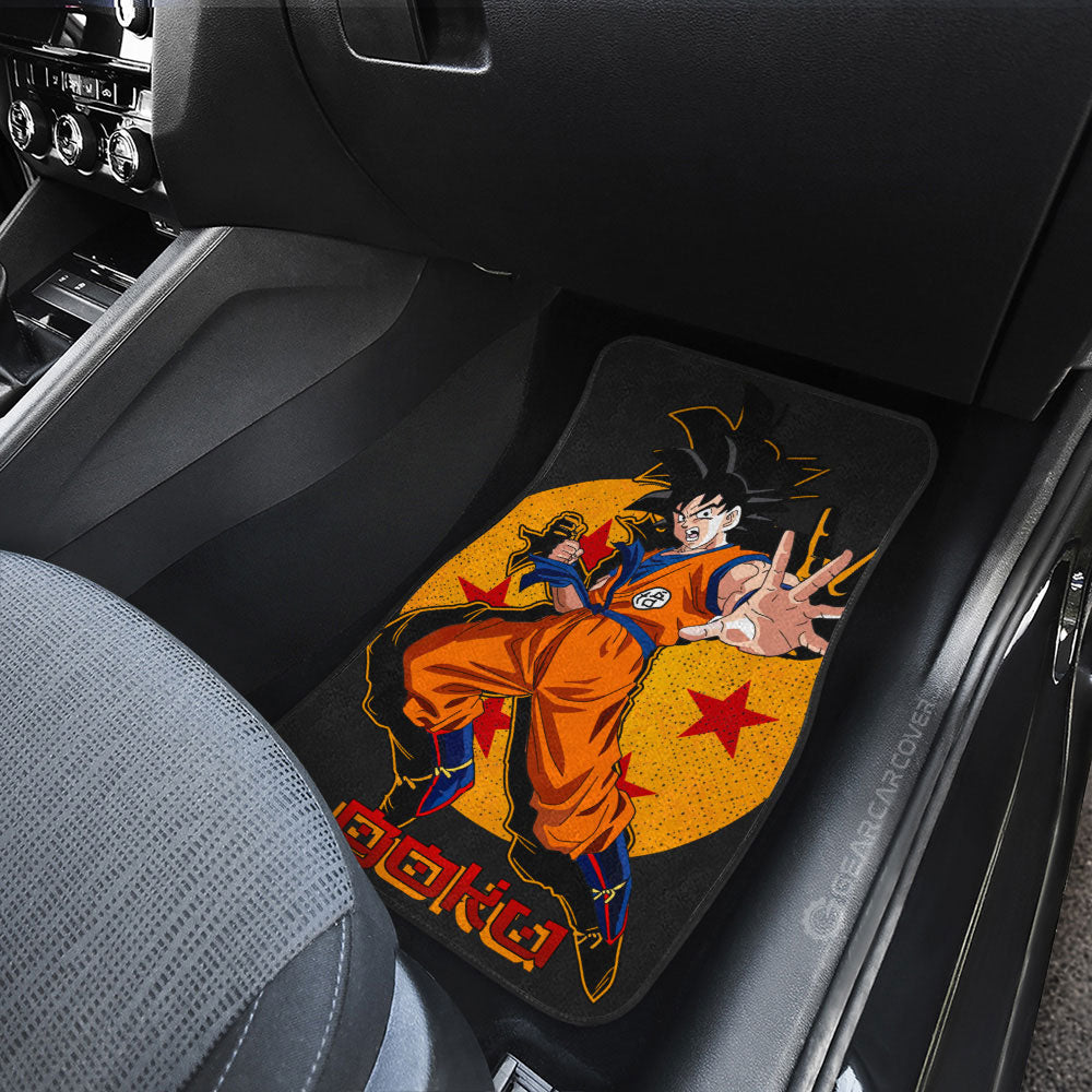 Dragon Ball Car Mats Son Goku Car Floor Mats Demon Slayer Car Floor Mats