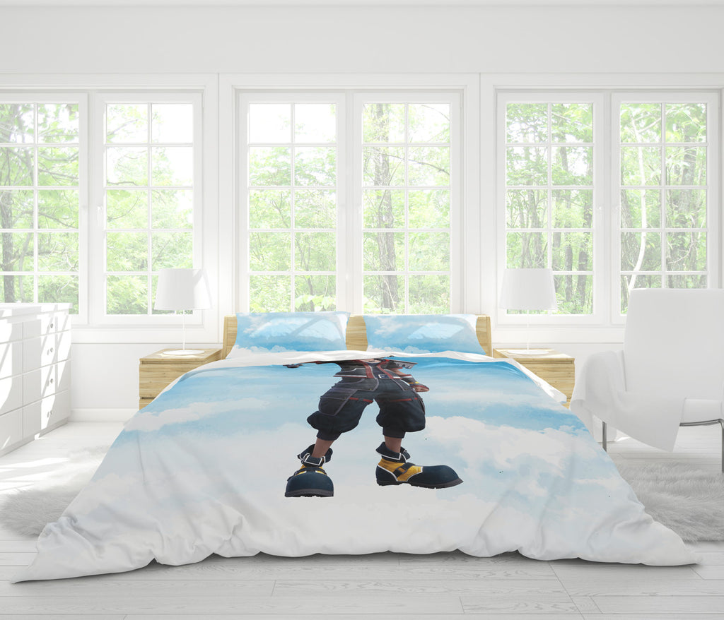 Sora Kingdom Hearts Bedding Set