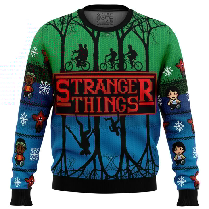 Stranger Things Ugly Christmas Sweater