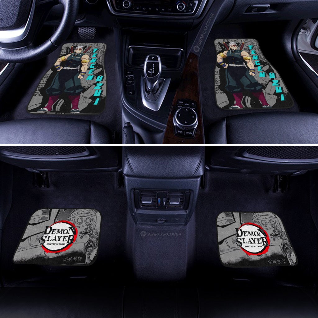 Demon Slayer Car Mats Tengen Uzui Car Floor Mats Mix Mangas Floor Mats