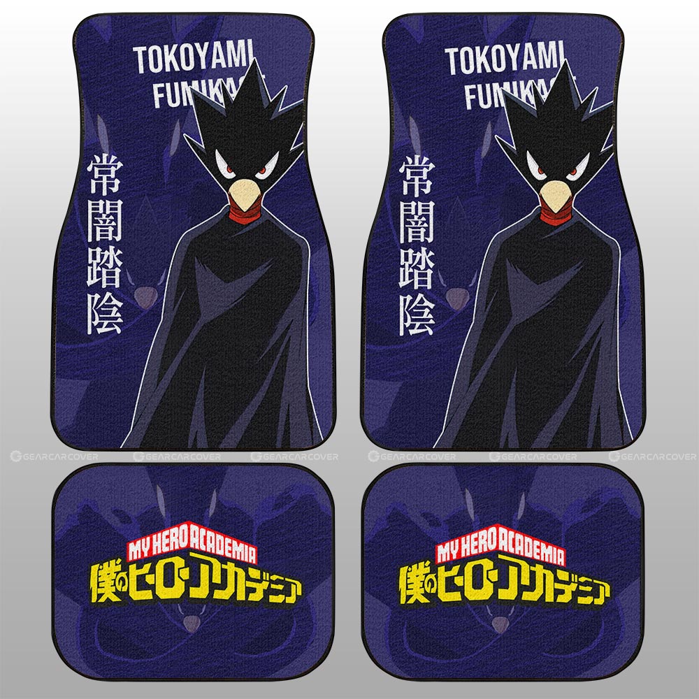 My Hero Academia Car Mats Tokoyami Fumikage Car Floor Mats