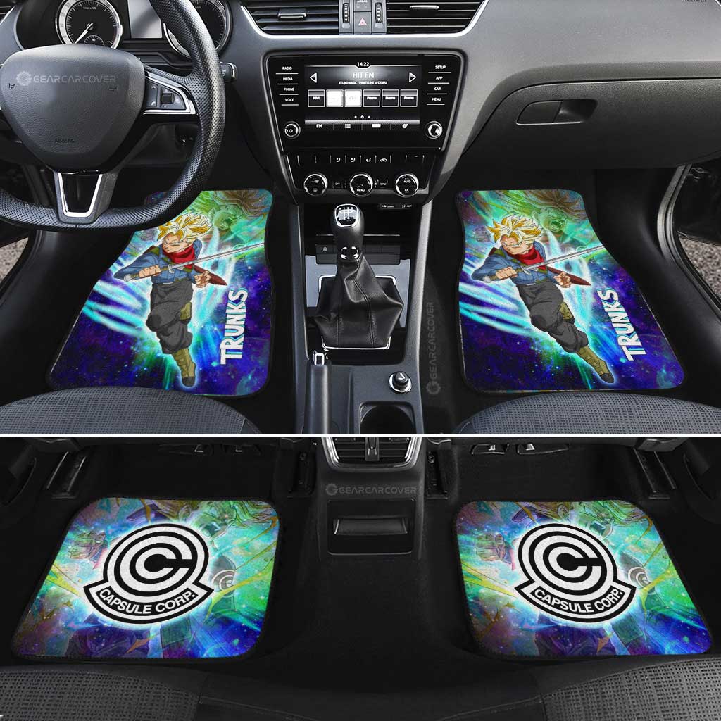 Dragon Ball Car Mats Trunks Car Floor Mats Dragon Ball Anime Car Floor Mats