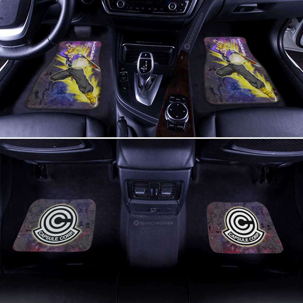 Dragon Ball Car Mats Trunks Car Floor Mats Galaxy Style Car Floor Mats