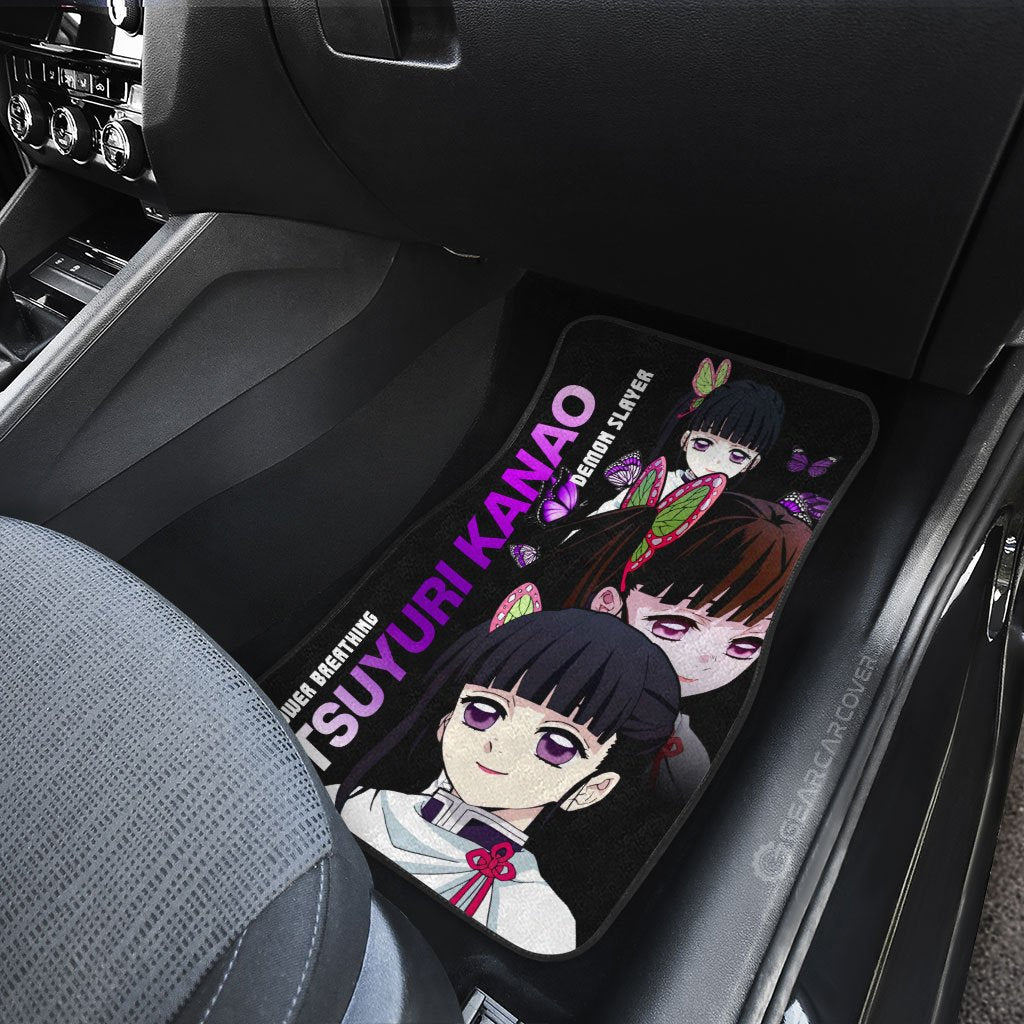 Demon Slayer Car Mats Tsuyuri Kanao Car Floor Mats Demon Slayer Car Floor Mats