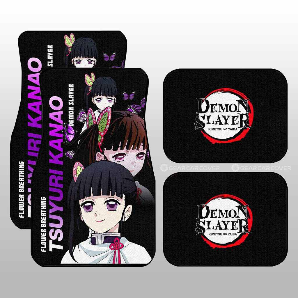 Demon Slayer Car Mats Tsuyuri Kanao Car Floor Mats Demon Slayer Car Floor Mats