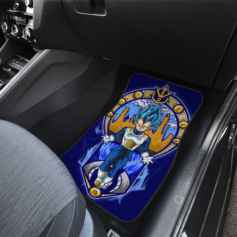 Dragon Ball Car Mats Vegeta Blue Car Floor Mats Car Interior Floor Mats