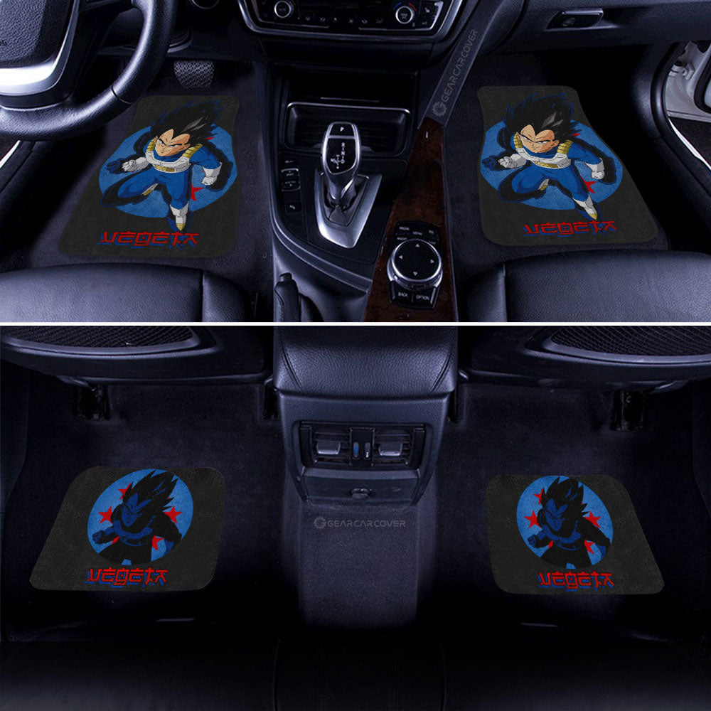 Dragon Ball Car Mats Vegeta Car Floor Mats Demon Slayer Car Floor Mats