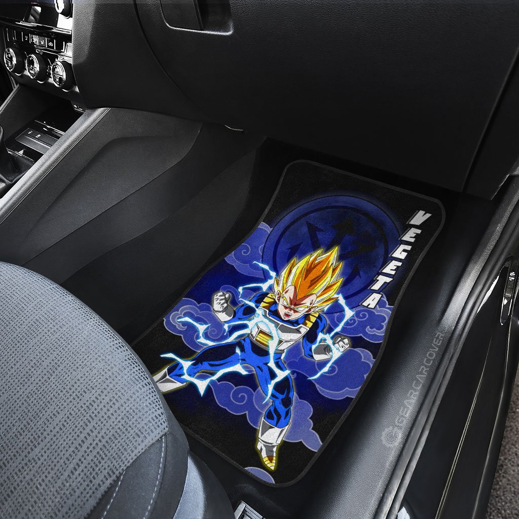 Dragon Ball Car Mats Vegeta SSJ Car Floor Mats Anime Dragon Ball Car Floor Mats