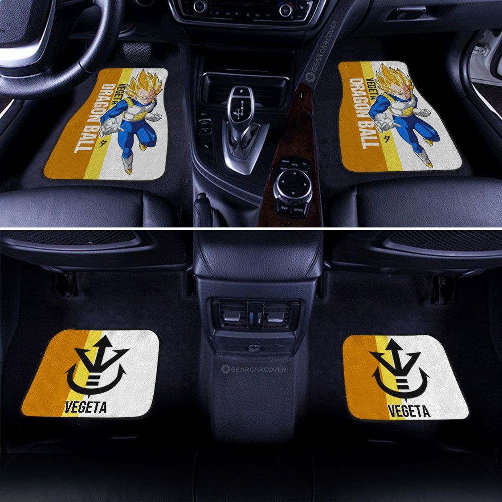 Dragon Ball Car Mats Vegeta SSJ Car Floor Mats Car For Fans Car Floor Mats