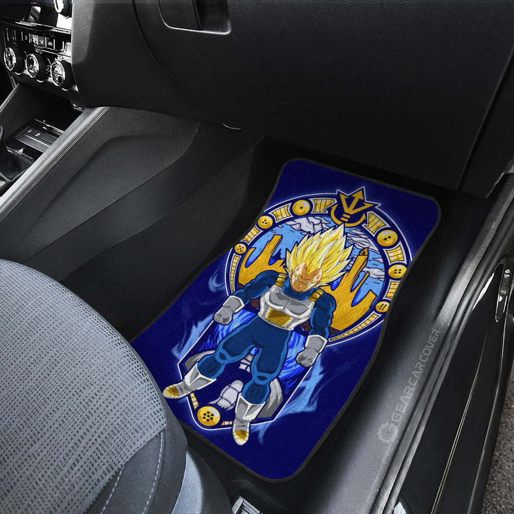 Dragon Ball Car Mats Vegeta SSJ Car Floor Mats Car Interior Floor Mats