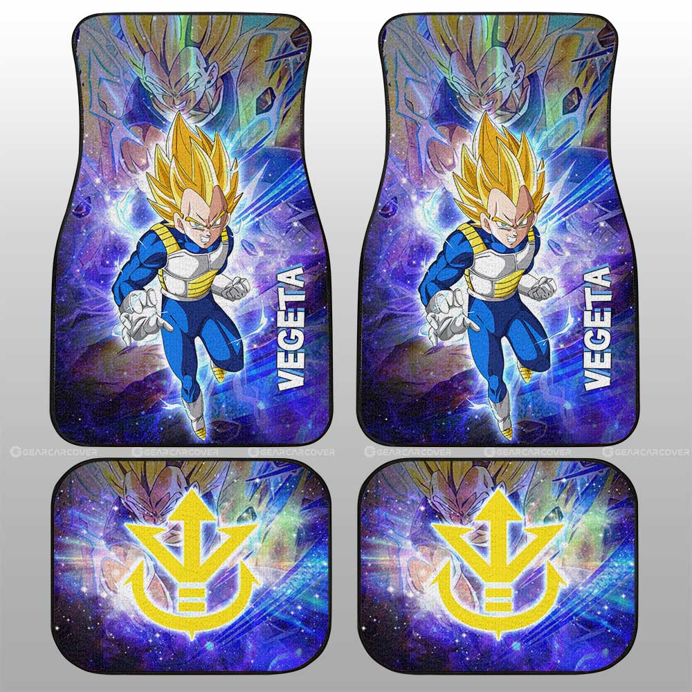 Dragon Ball Car Mats Vegeta SSJ Car Floor Mats Dragon Ball Anime Car Floor Mats