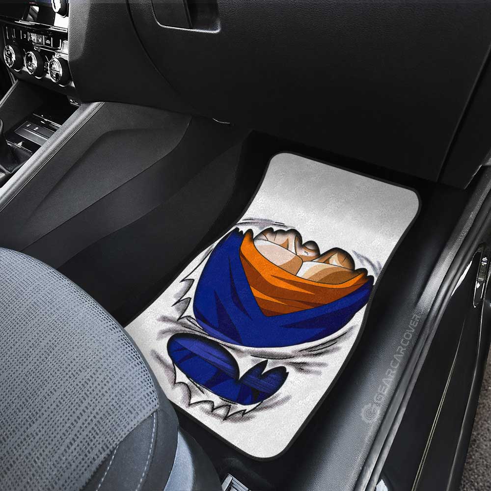 Dragon Ball Car Mats Vegito Uniform Car Floor Mats Demon Slayer Car Floor Mats