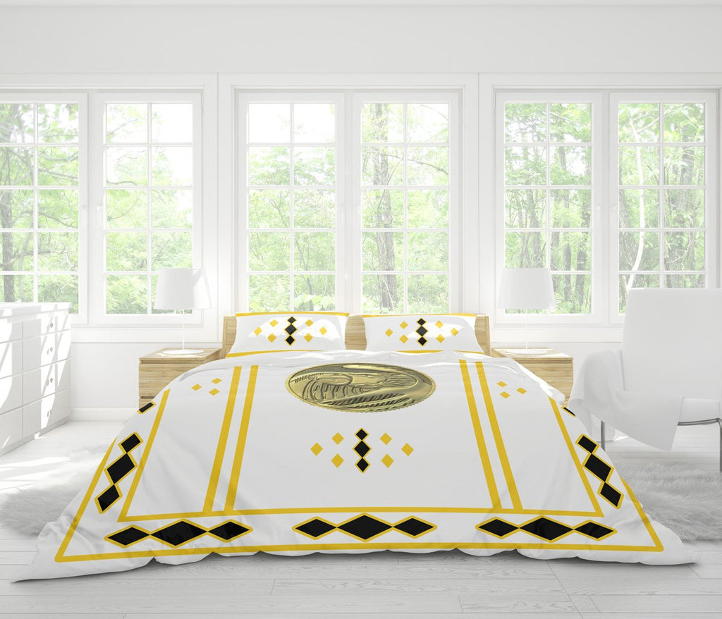 White Ranger Ninjetti Rangers Bedding Set