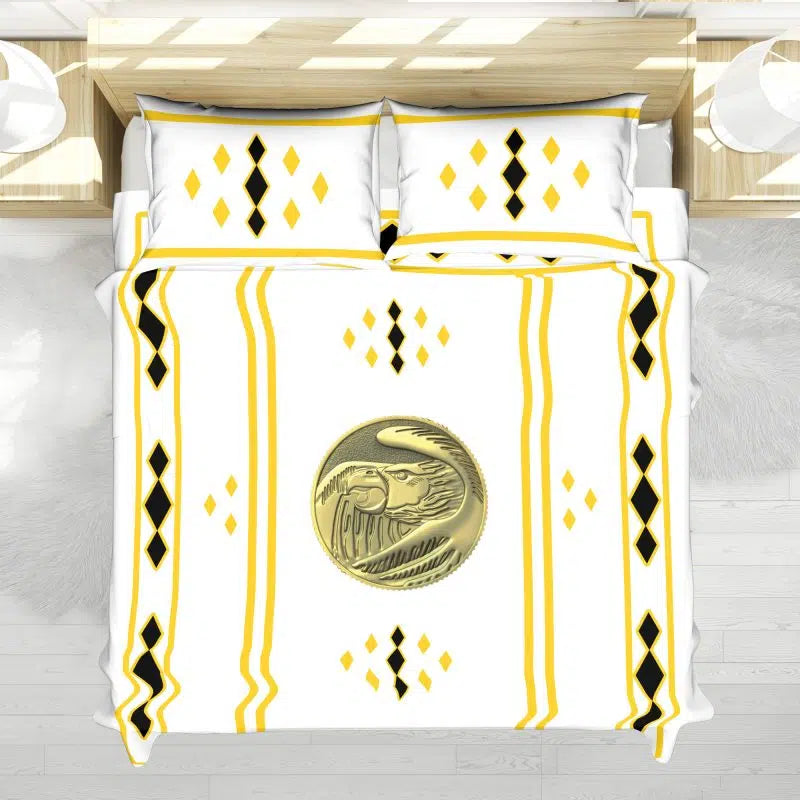 White Ranger Ninjetti Rangers Bedding Set