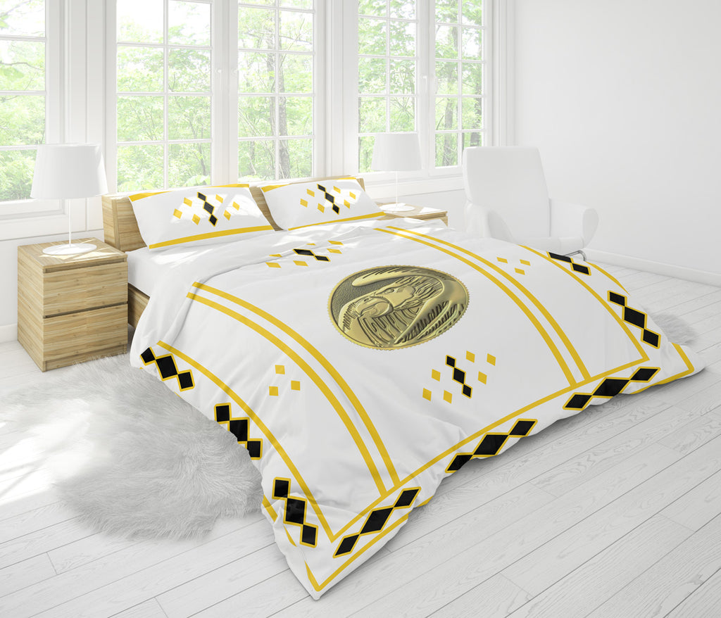 White Ranger Ninjetti Rangers Bedding Set