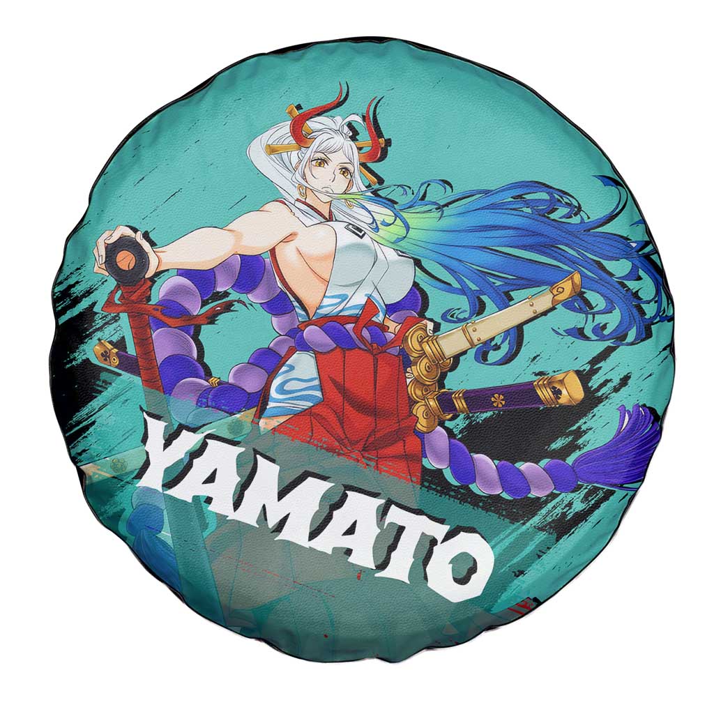 One Piece Spare Tire Cover One Piece Yamato Character Graphic Tire Cov ...