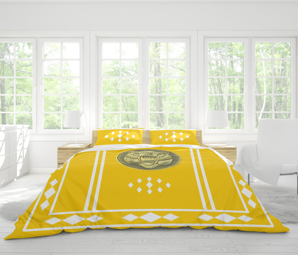 Yellow Ranger Ninjetti Rangers Bedding Set