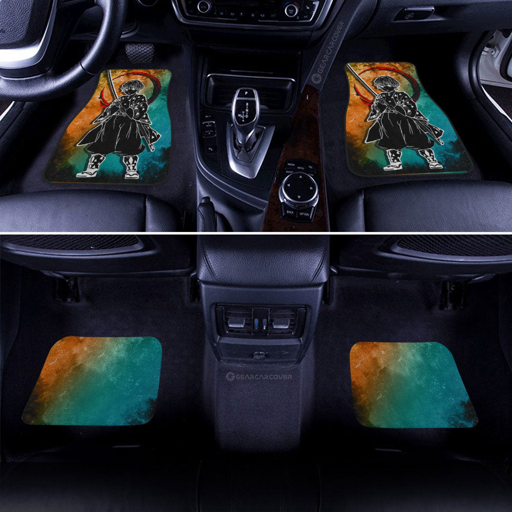 Demon Slayer Car Mats Zenitsu Agatsuma Car Floor Mats Demon Slayer Car Floor Mats