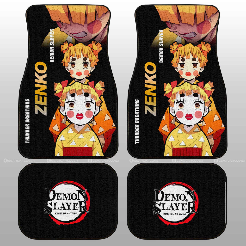 Demon Slayer Car Mats Zenko Car Floor Mats Demon Slayer Car Floor Mats