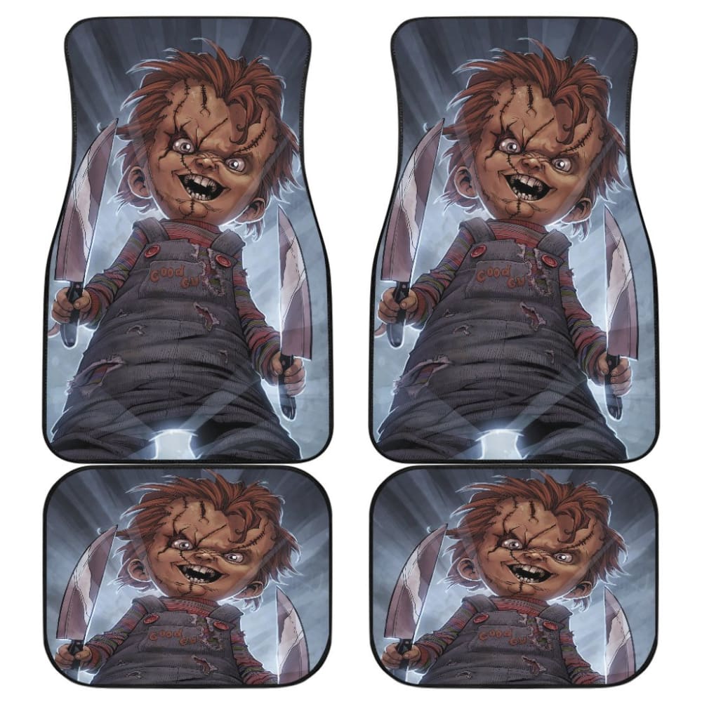 Horror Car Mats Chucky Horror Fantasy Car Floor Mats