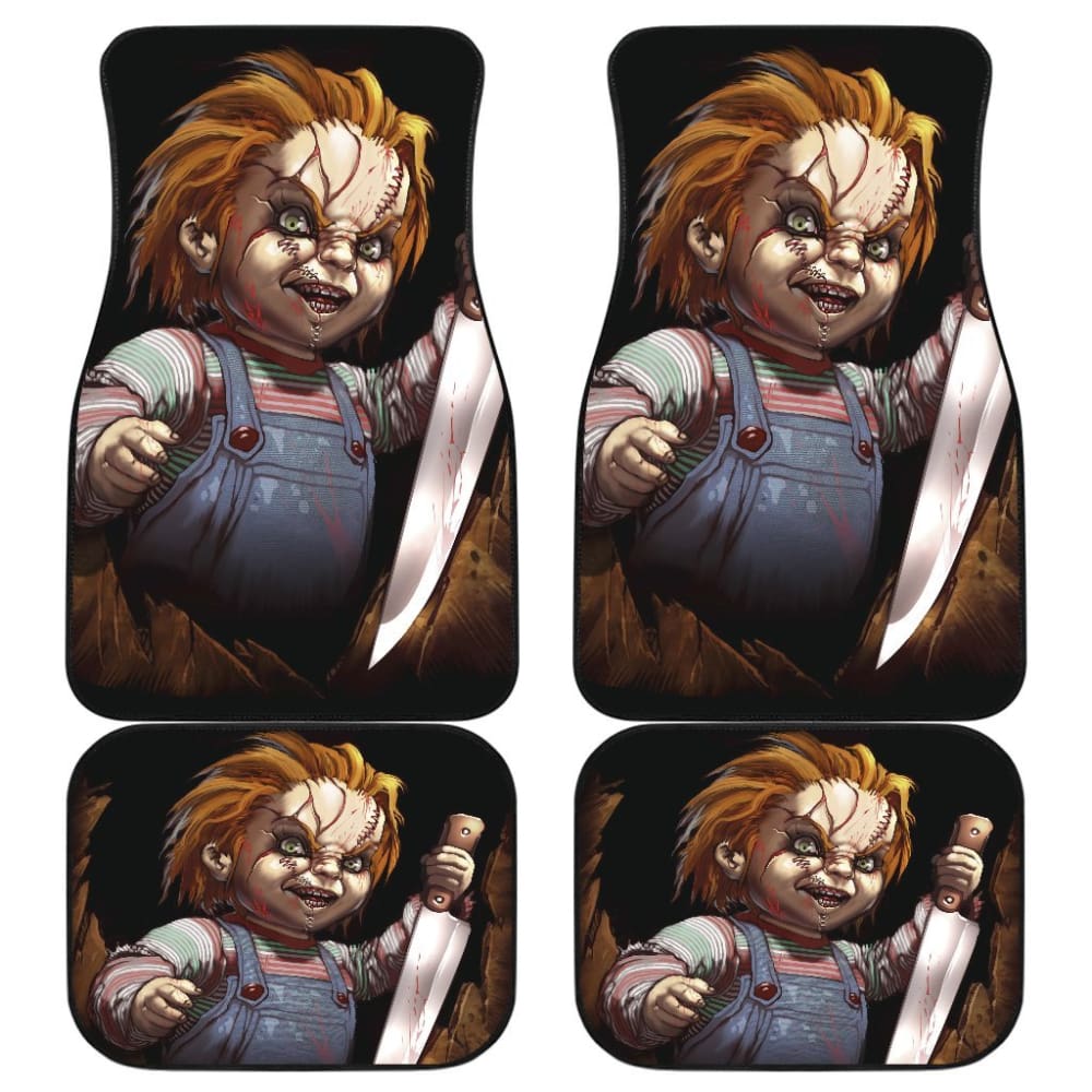 Horror Car Mats Chucky Horror Fantasy Gift Car Floor Mats