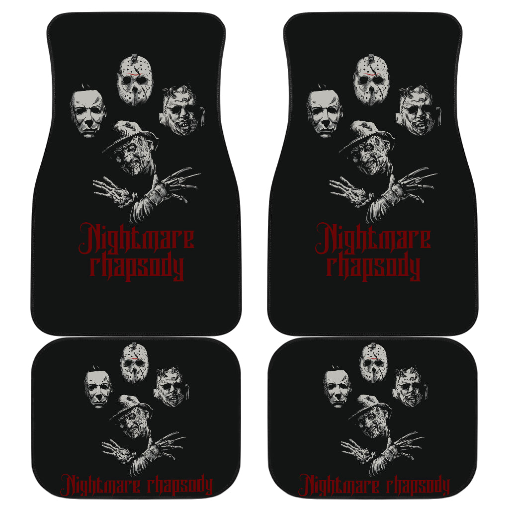 Horror Car Floor Mats Top Characters Horror Film Halloween Car Floor Mats Michael Myers Car Mats