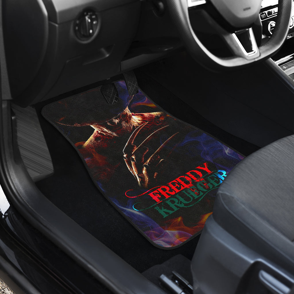 Horror Car Floor Mats Freddy Krueger Horror Flim Car Floor Mats A Nightmare On Elm Street Halloween Car Mats