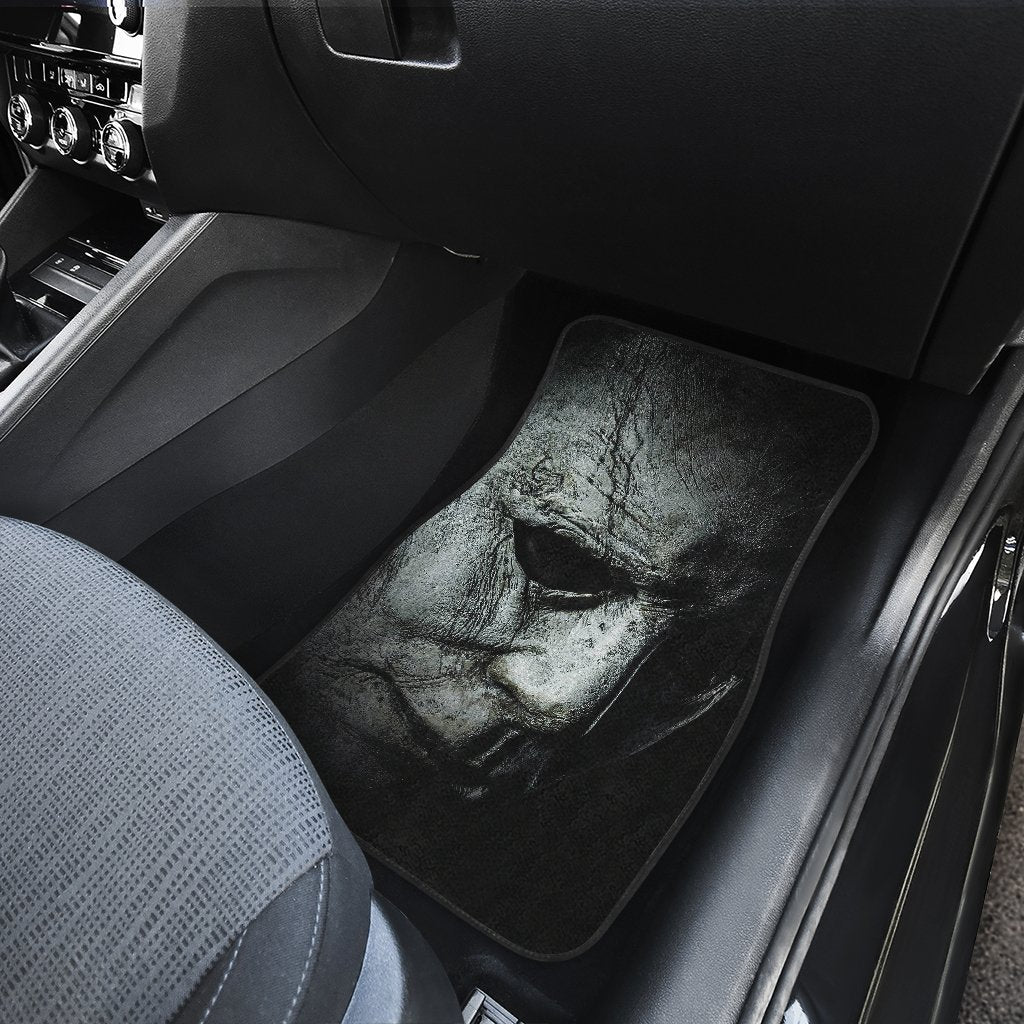 Horror Car Floor Mats Michael Myers Face House On Hill Car Mats