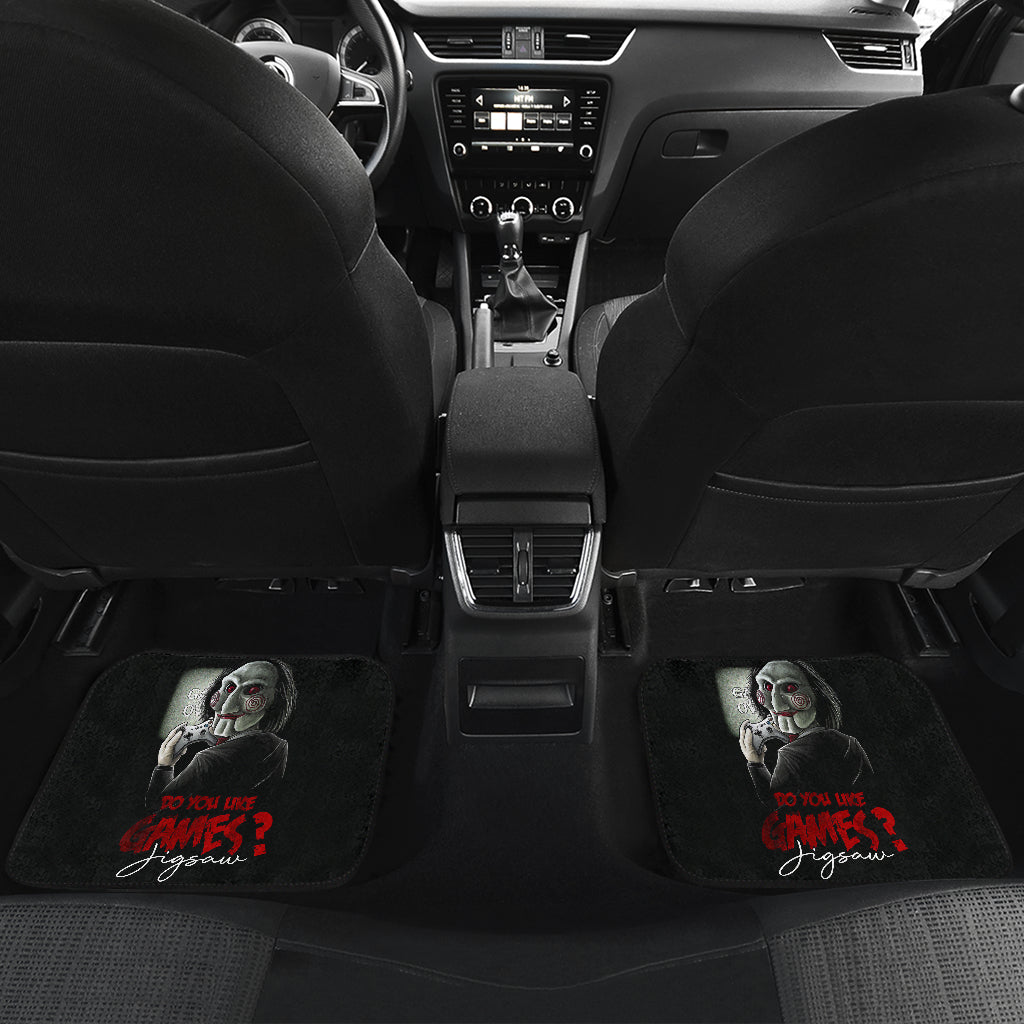 Horror Jigsaw Car Floor Mats Jigsaw Do You Like Games Car Mats