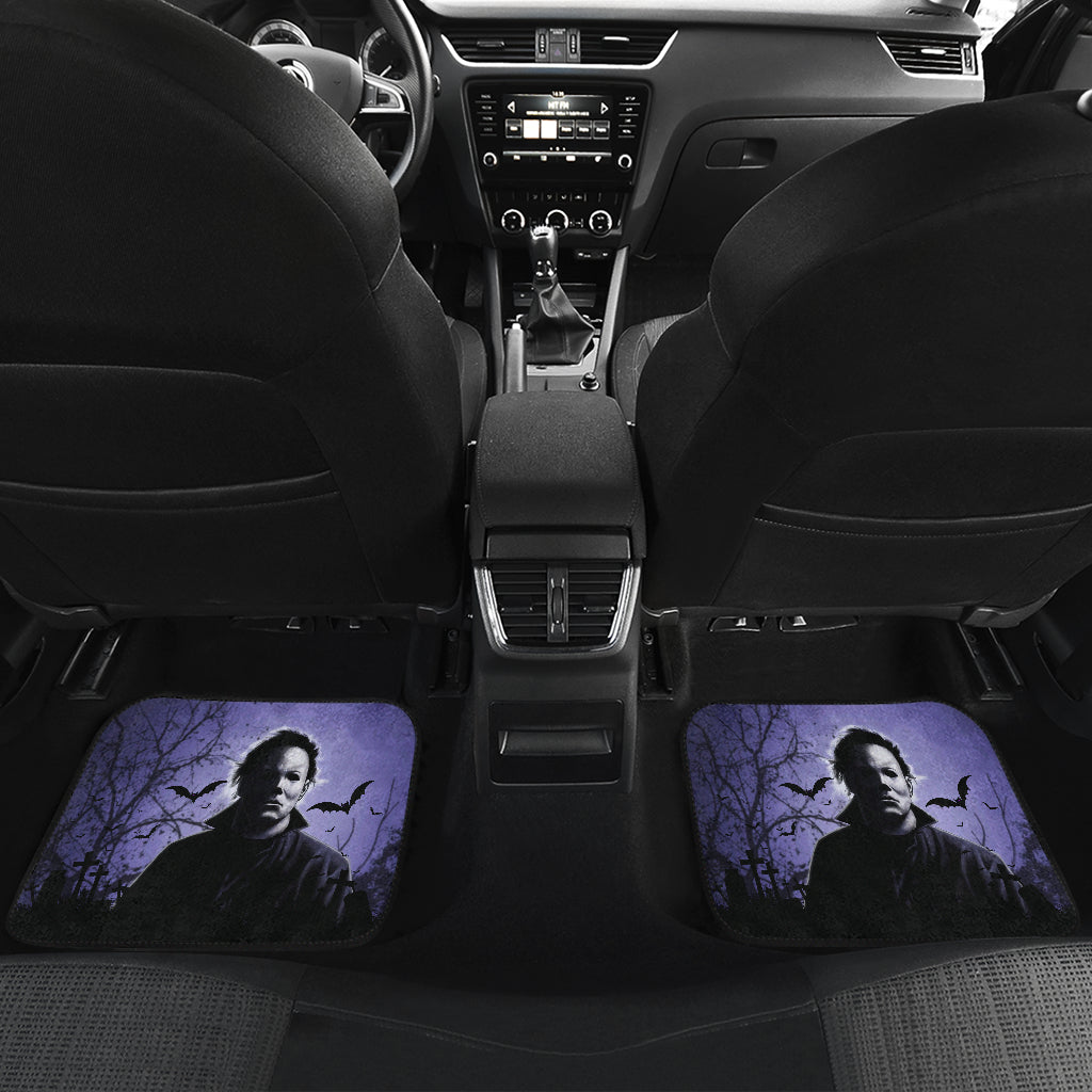 Horror Car Floor Mats Michael Myers Graphic Horror Halloween Car Floor Mats Michael Myers Car Mats