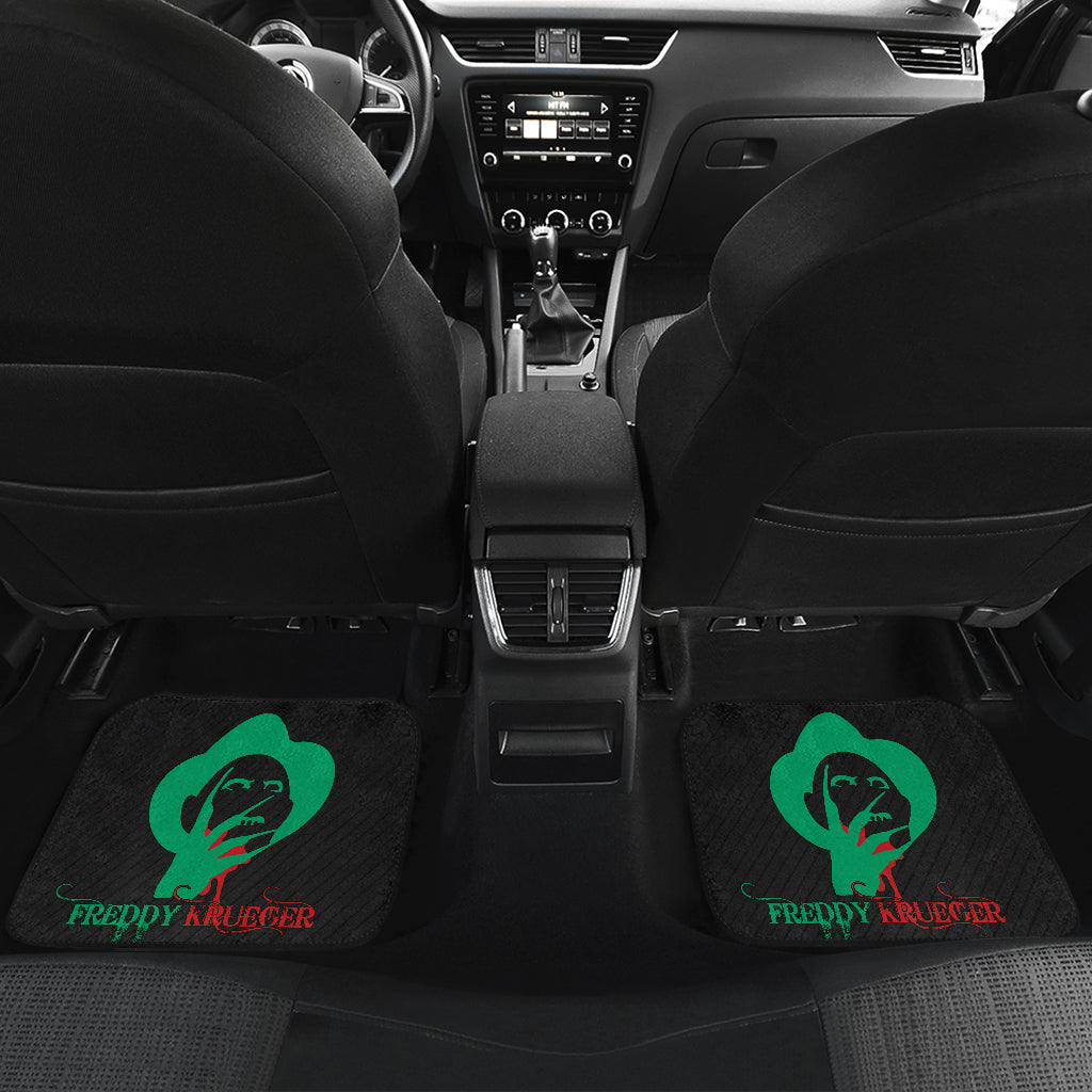 Horror Freddy Krueger Halloween Car Floor Mats A Nightmare On Elm StreetCar Accessories Gift