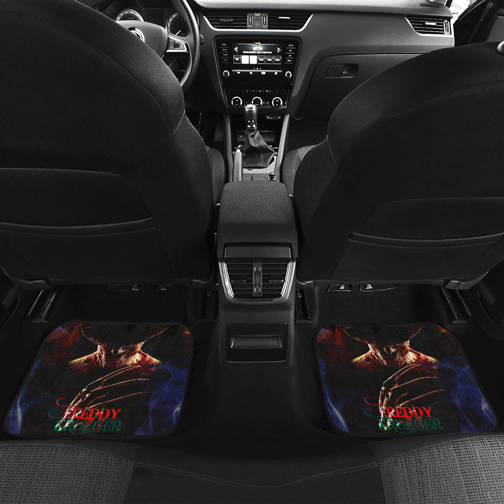 Horror Car Floor Mats Freddy Krueger Horror Flim Car Floor Mats A Nightmare On Elm Street Halloween Car Mats