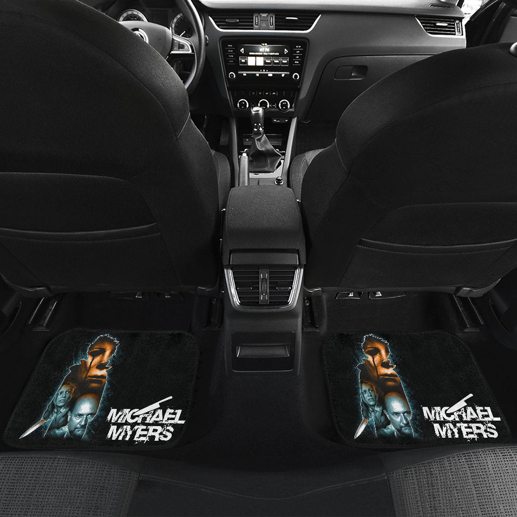 Horror Car Floor Mats Michael Myers Murders Whole Family Car Mats