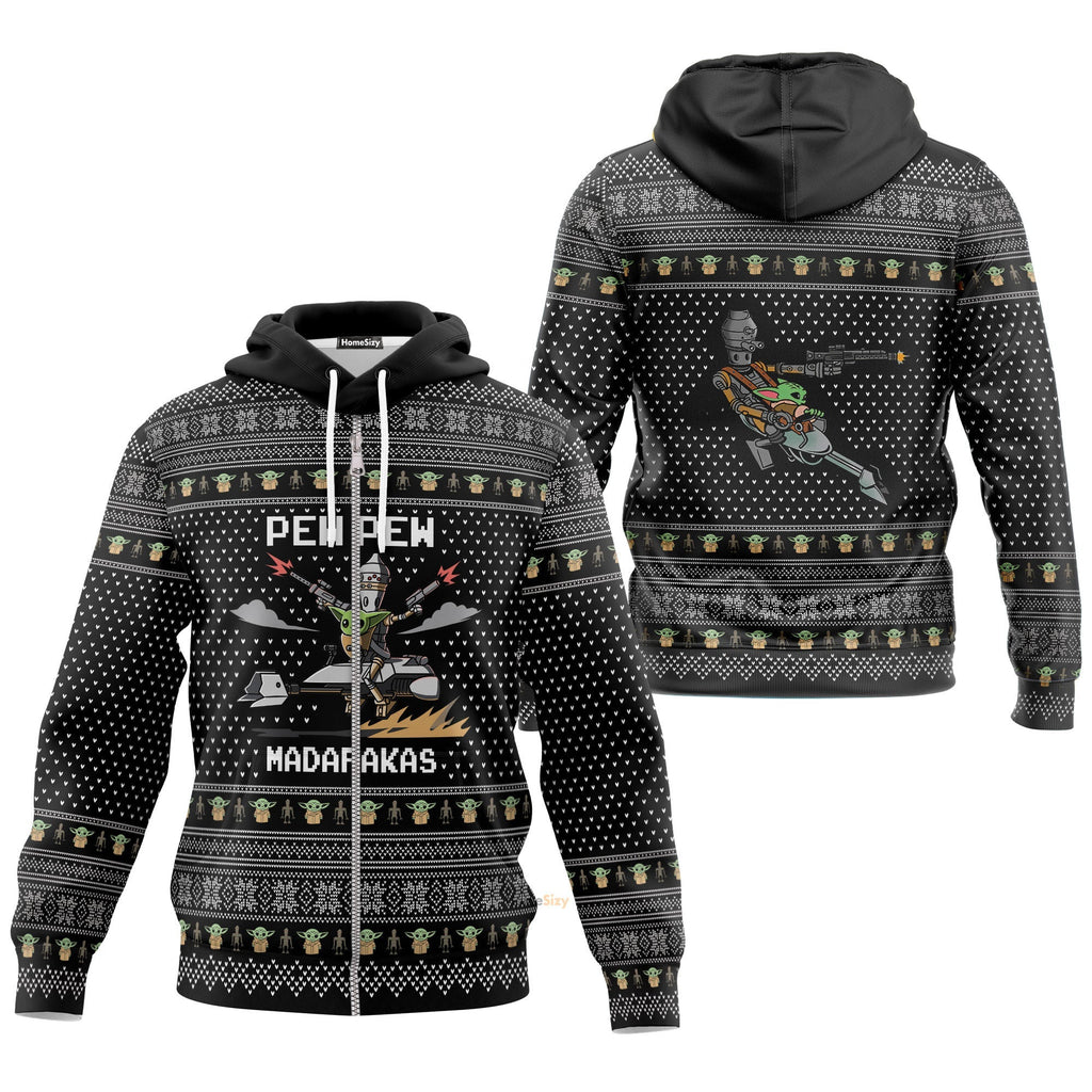 IG and Child Star War Cosplay Hoodie Apparel QT212351Hf