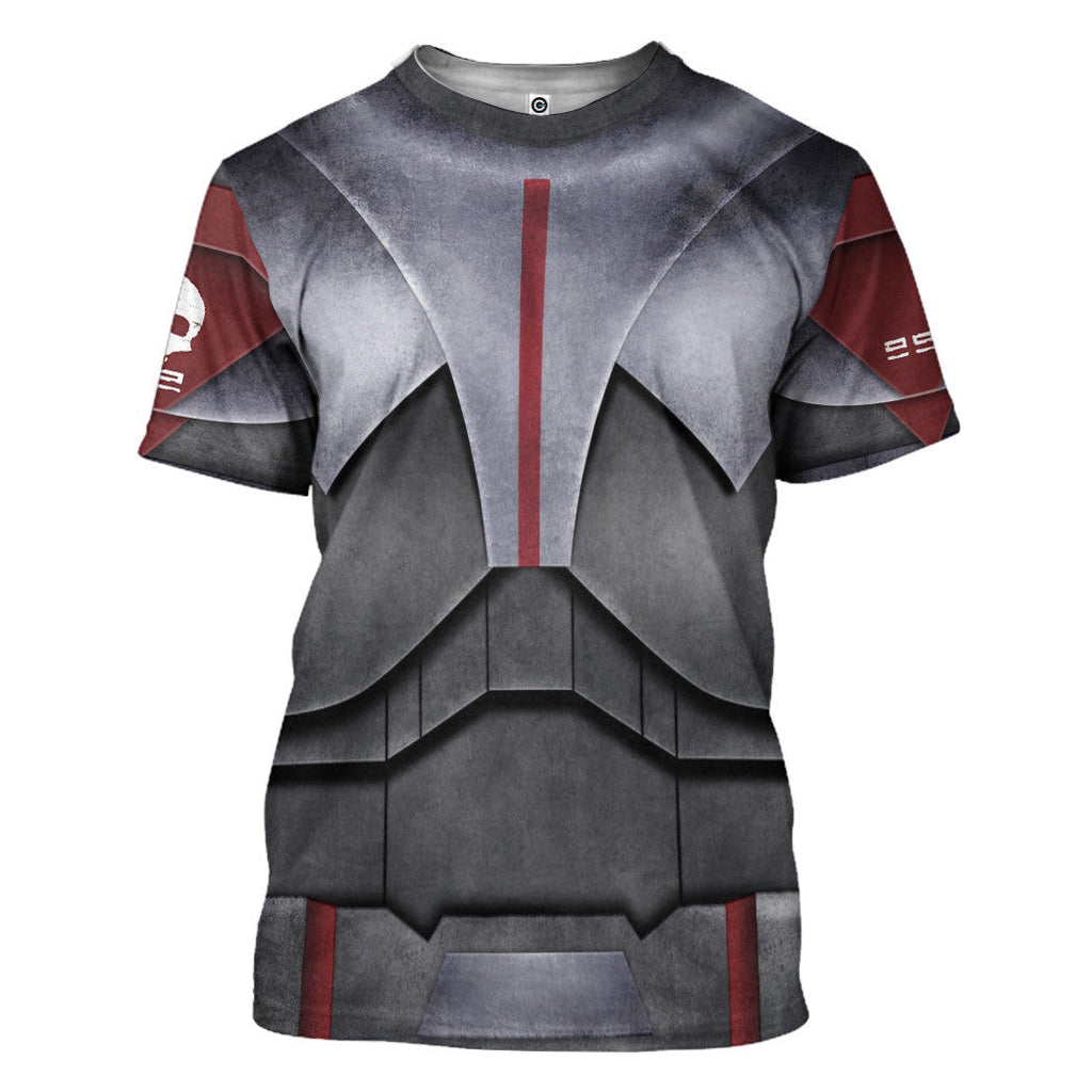 S.W The Bad Batch Armor - Cosplay Costume Hoodie QT308963